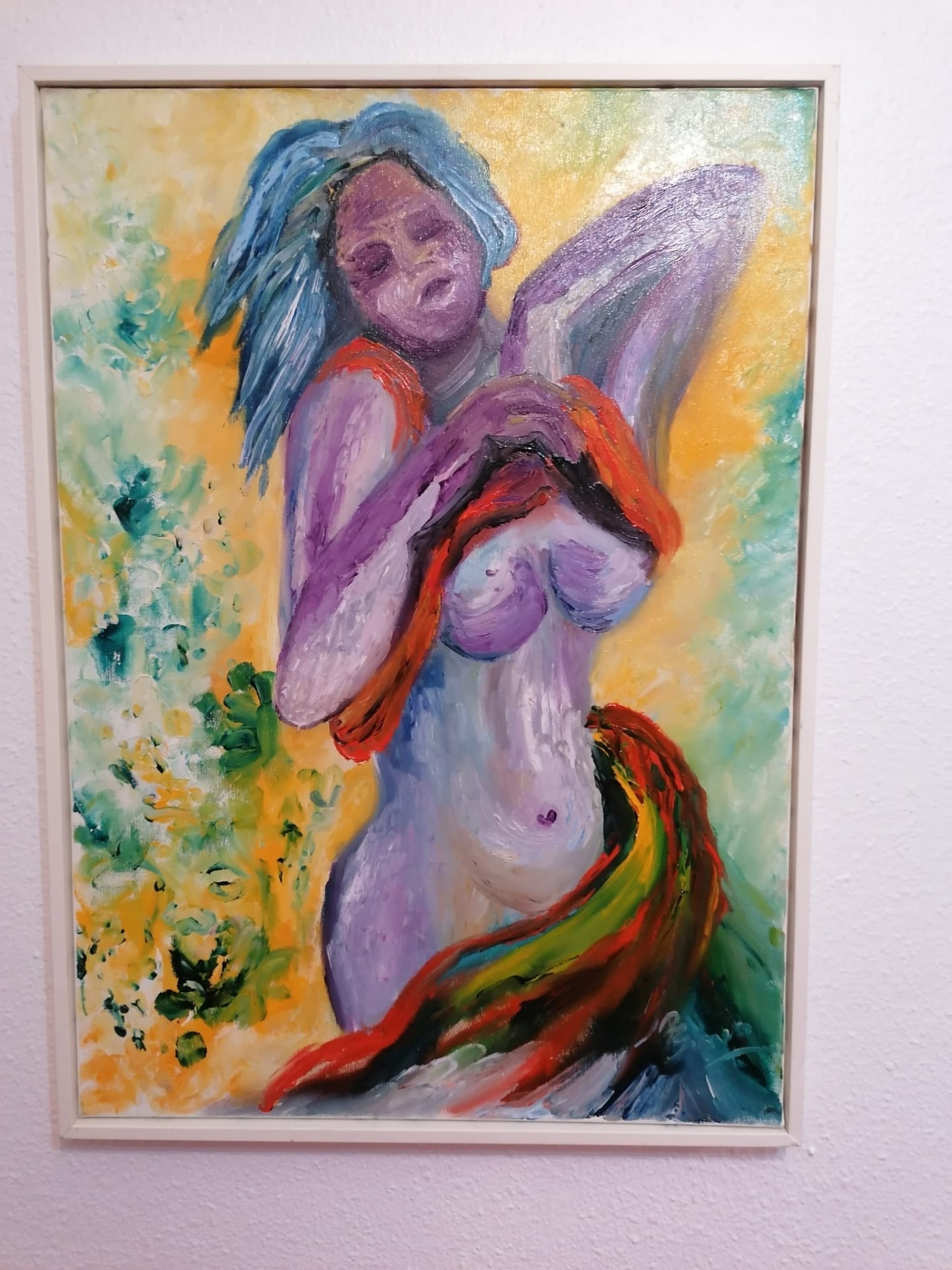 *Pátria a Quanto Obrigas* Óleo s/ Tela 70 X 50 2005 , Disponível